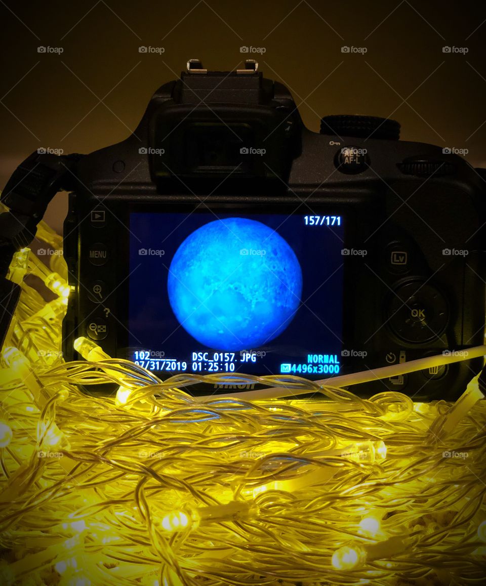 All kinds of shapes in a Nikon squares, rectangles the moon circle and so lights for a special touch 