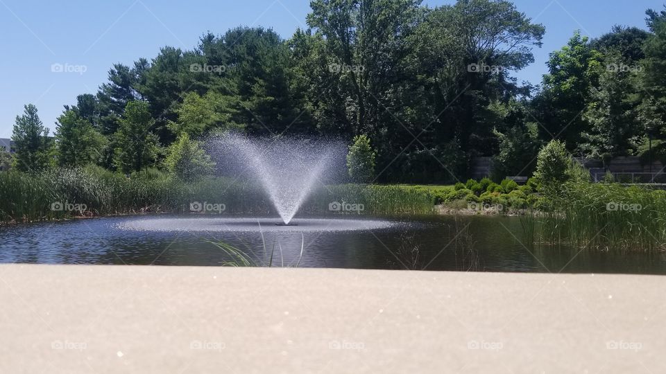 a little fountain