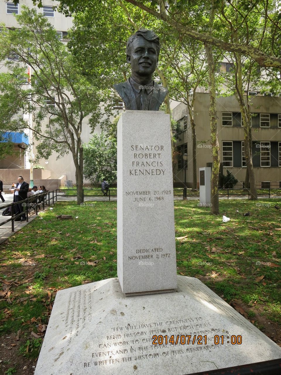 Robert F.  Kennedy Monument