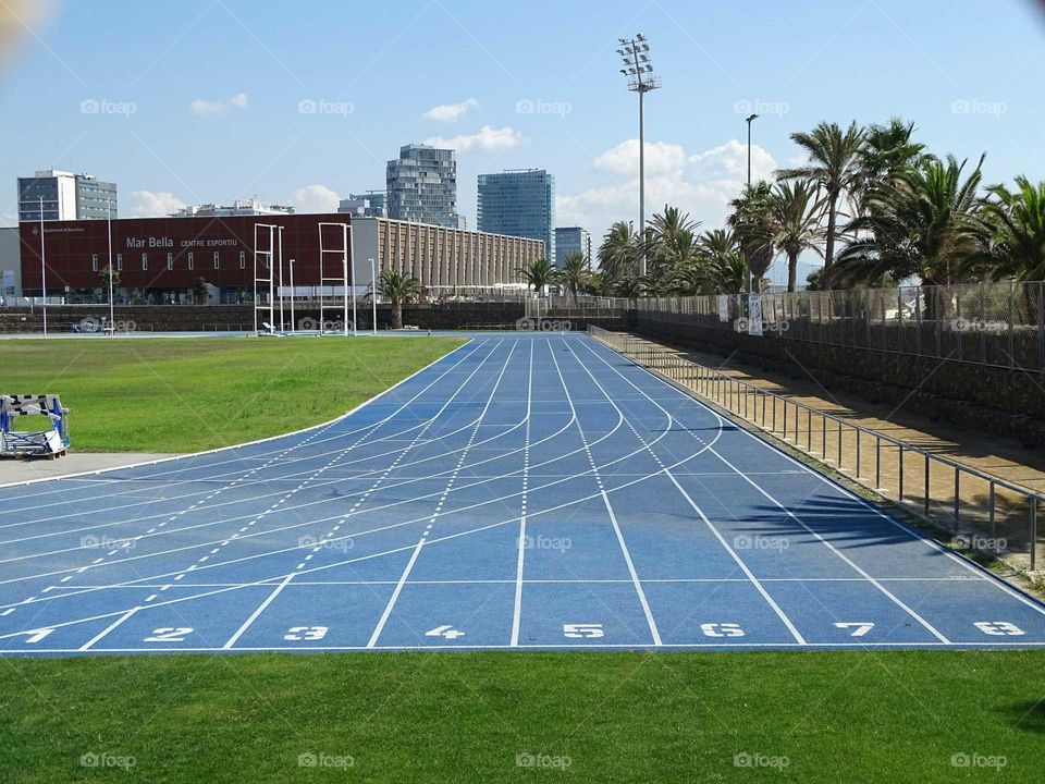 Running track