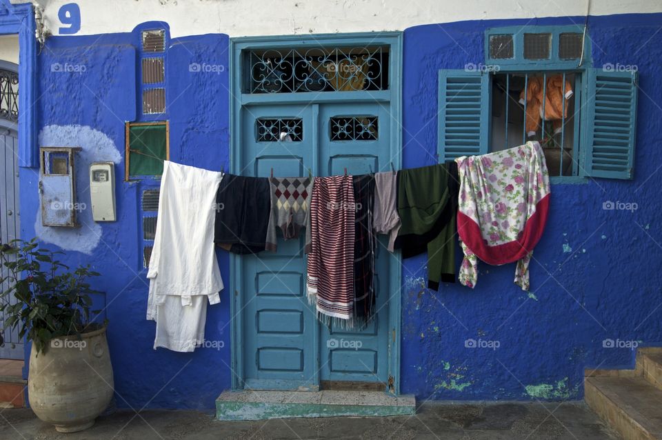 Clothesline in Asilah 
