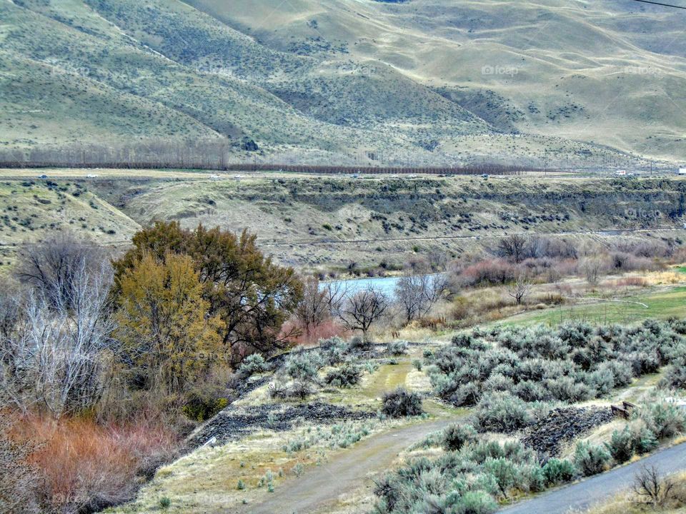 beautiful desert near Prosser Washington