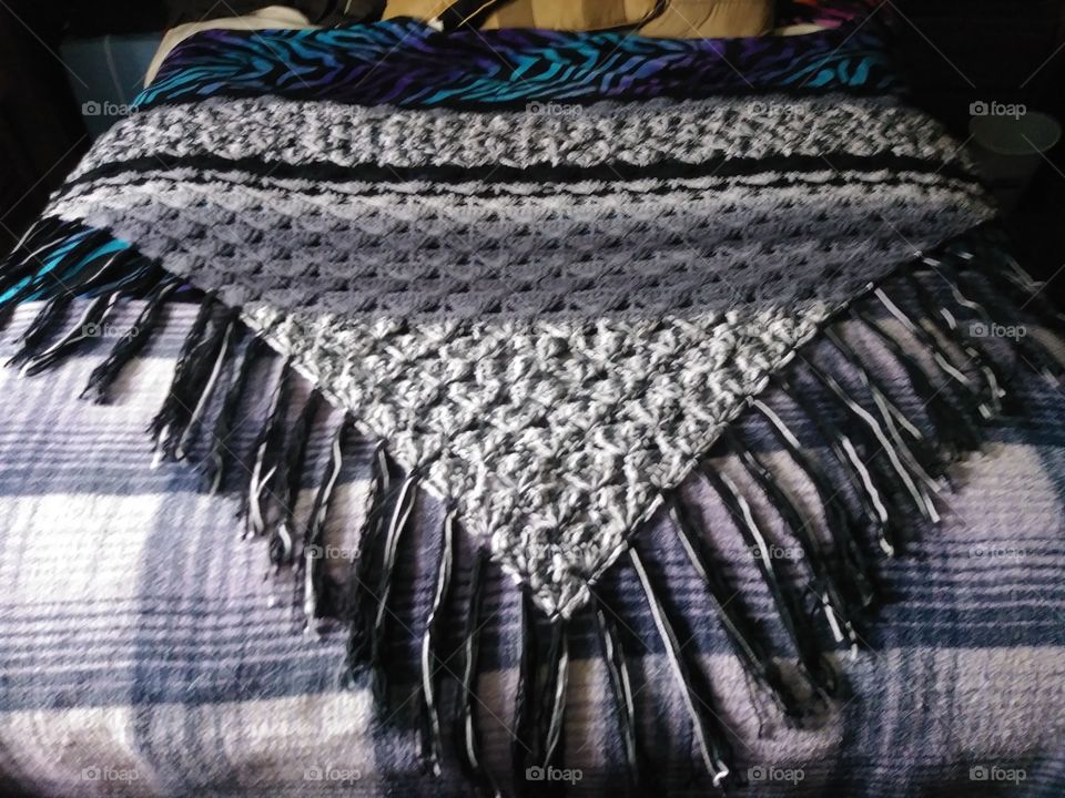 my finished shawl 3