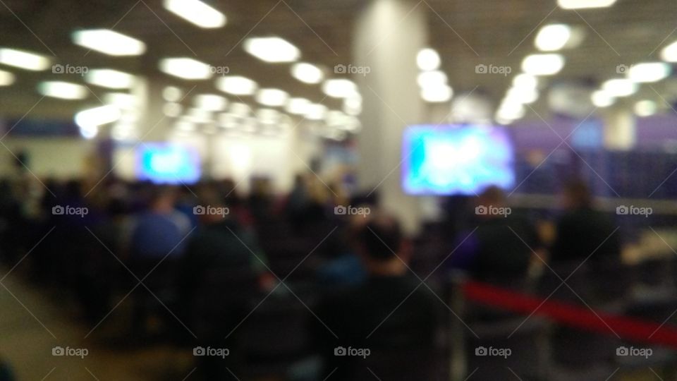 Blur, Crowd, Competition, Airport, Business