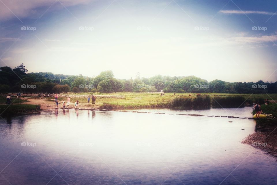 Water, Lake, Reflection, River, Landscape