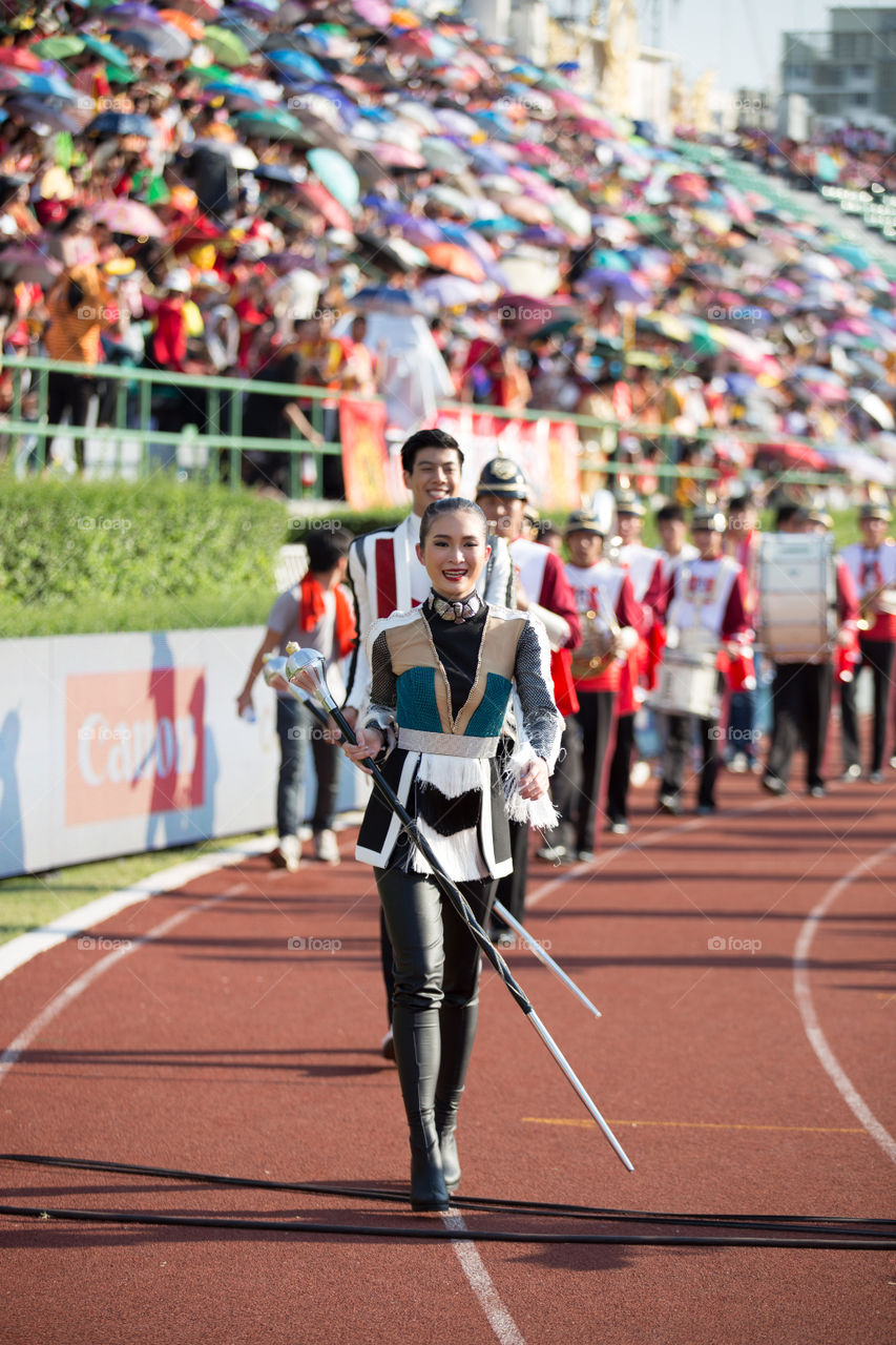 Drum major parade 