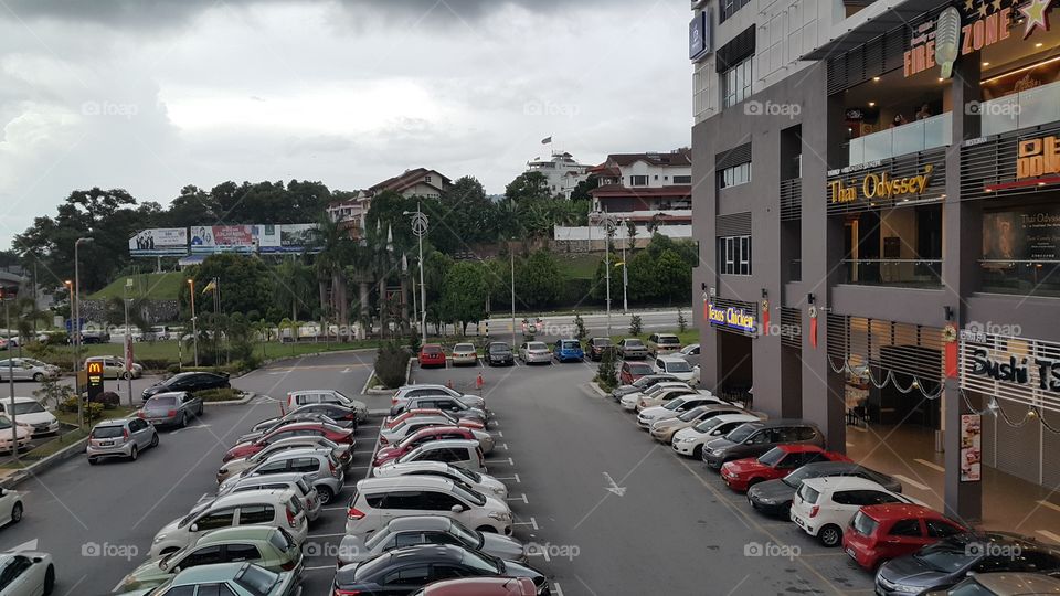 Cars at Getaway Mall Seremban Malaysia