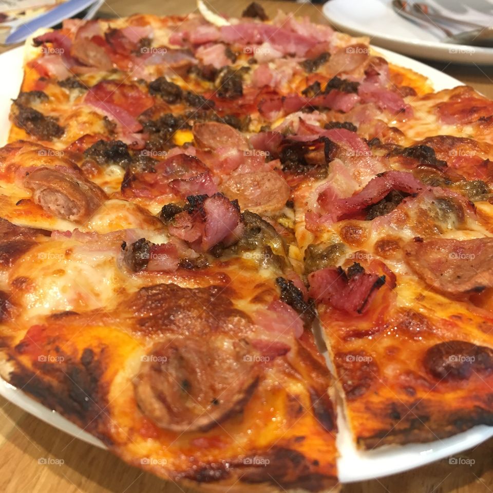 All-Meat Pizza