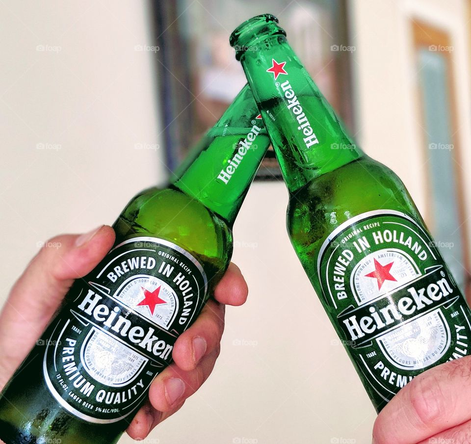 "Remember that time when we celebrated my dad's bday with Heineken cause that was his favorite beer when he was alive? He made us drink his home made beer once, and it was so strong it could start a car but still, he was so proud." oh the memories.