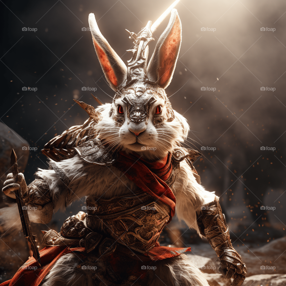 Samuraï rabbit