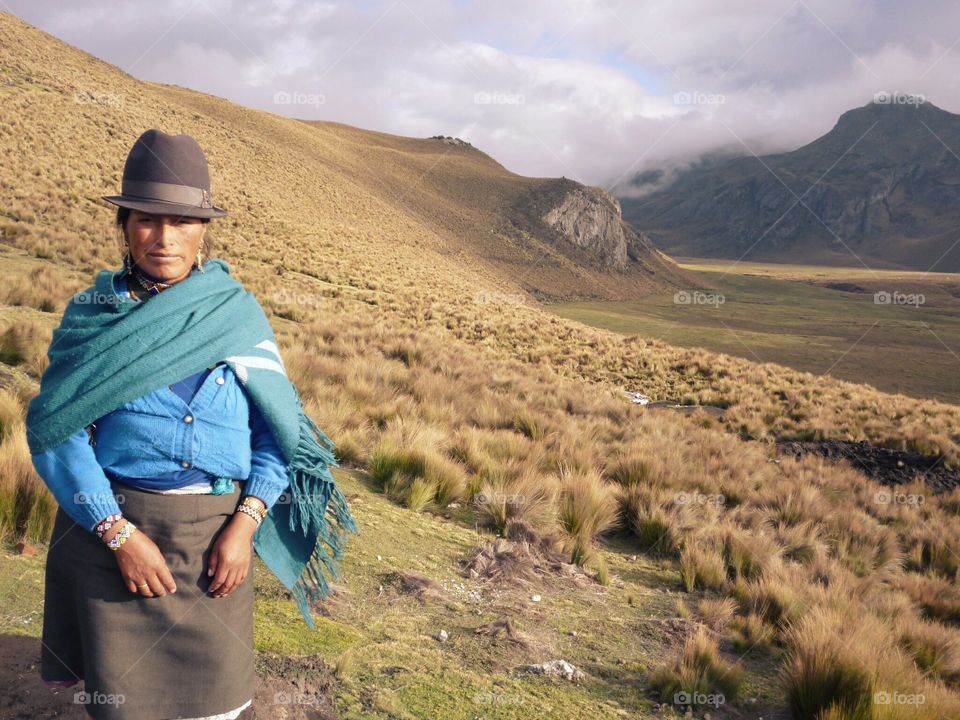 paramo ecuatoriano. fieldwork in paramos of tungurahua 