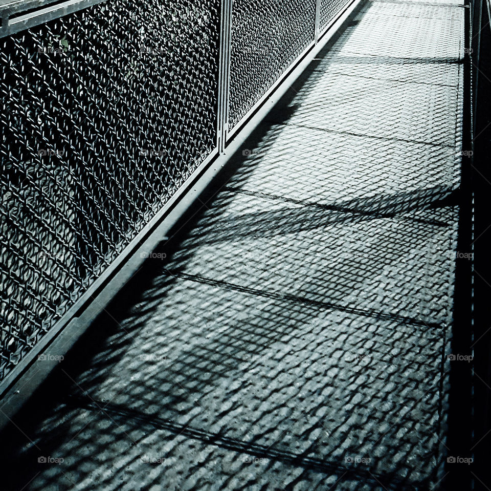 Footbridge in Verona in Italy