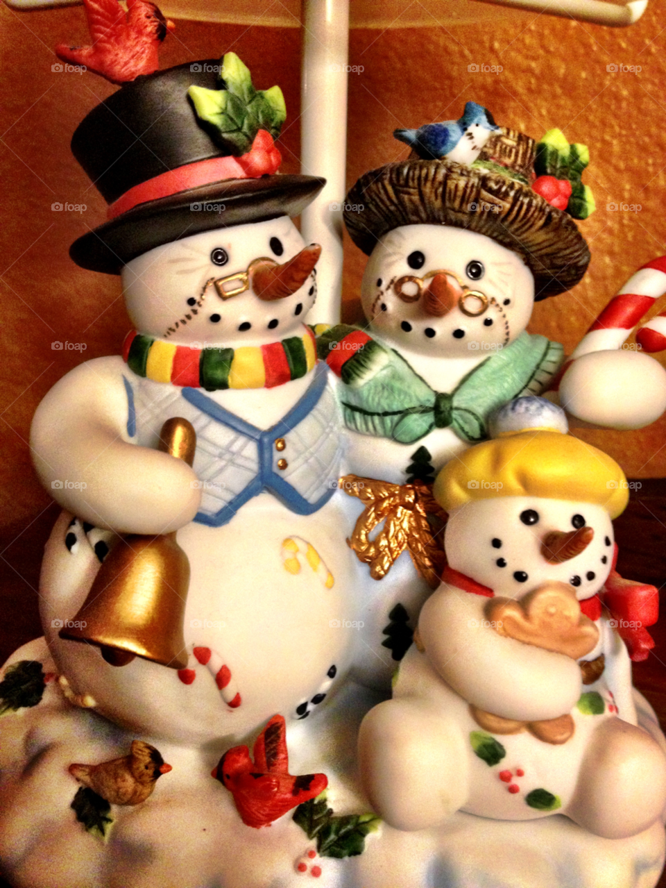 christmas family decoration snowman by emmanuelgr