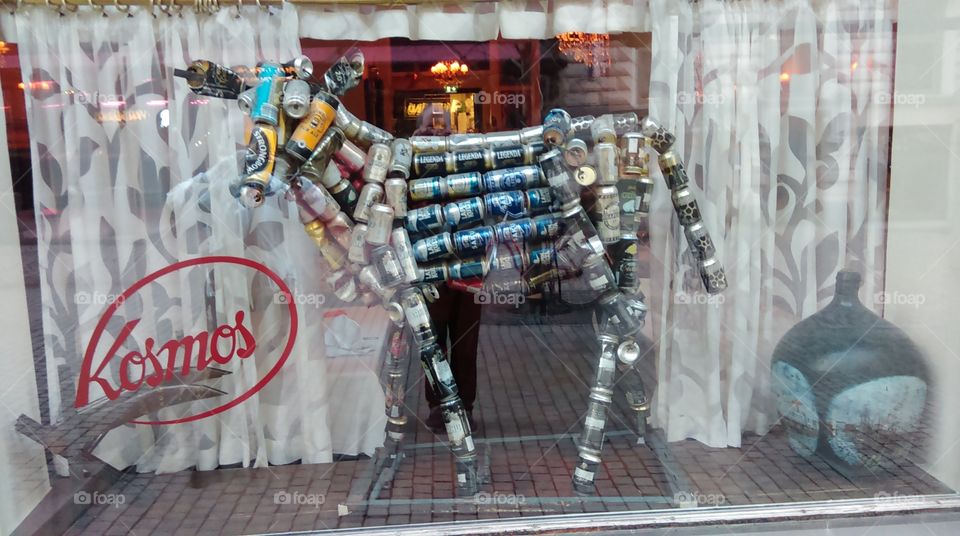 cow in cans in Helsinki