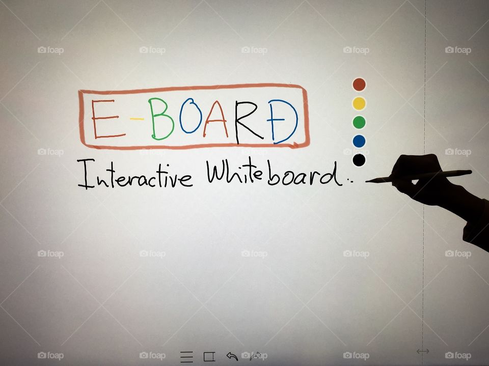 New technology Interactive whiteboard