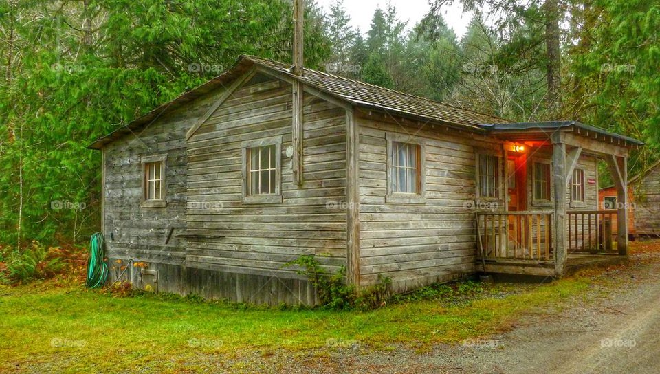 Logger's cabin