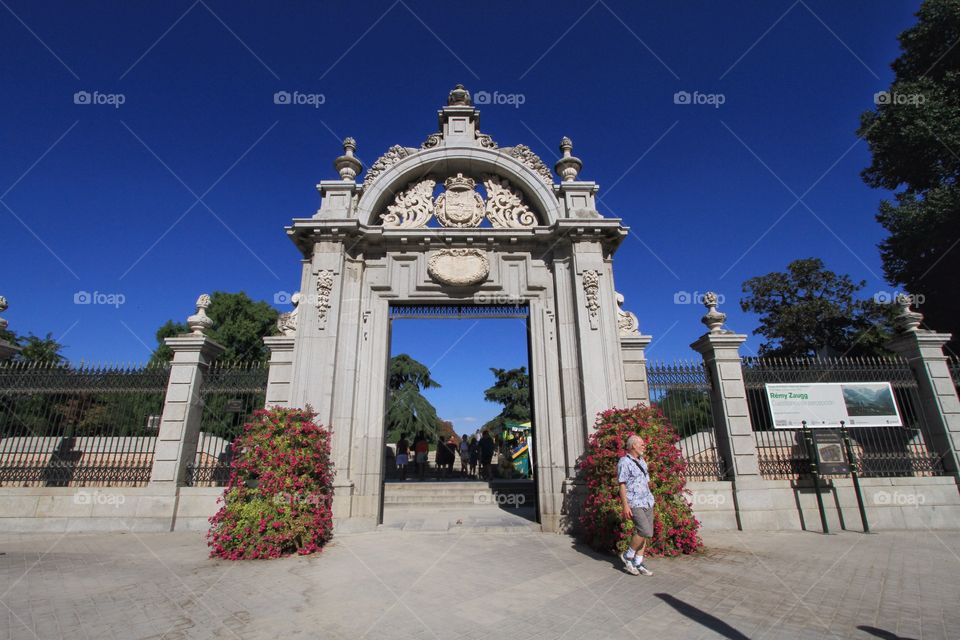Madrid park entry 