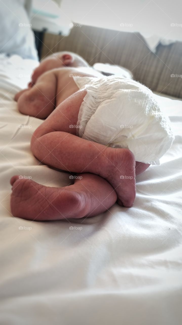 Baby, Sleep, Child, Newborn, Bed