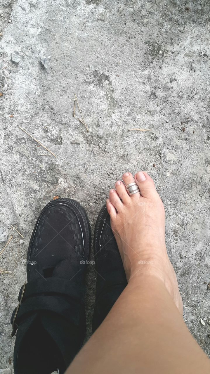 wear ring on foot