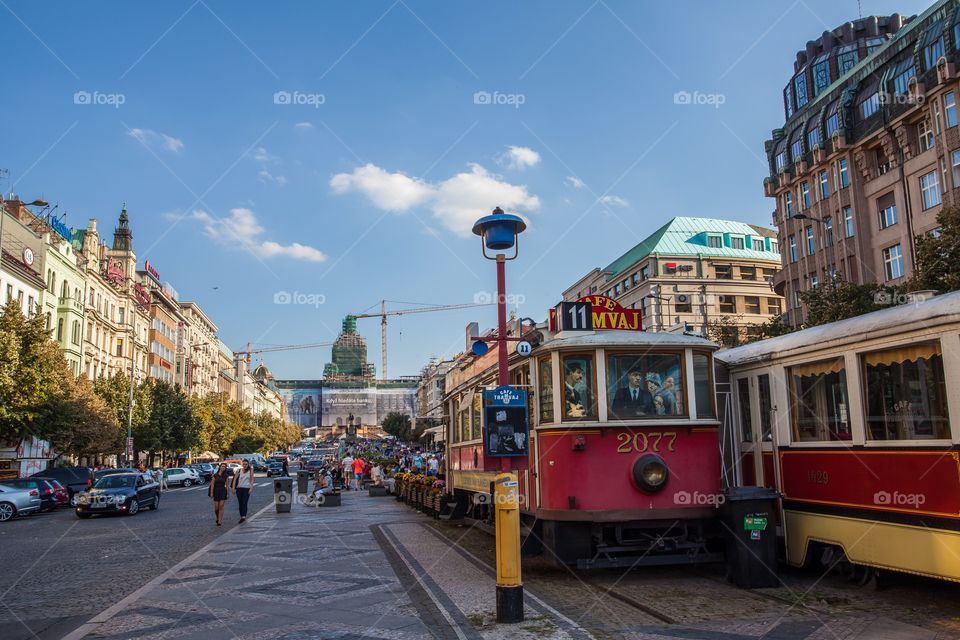 Public Transportation in Prague City