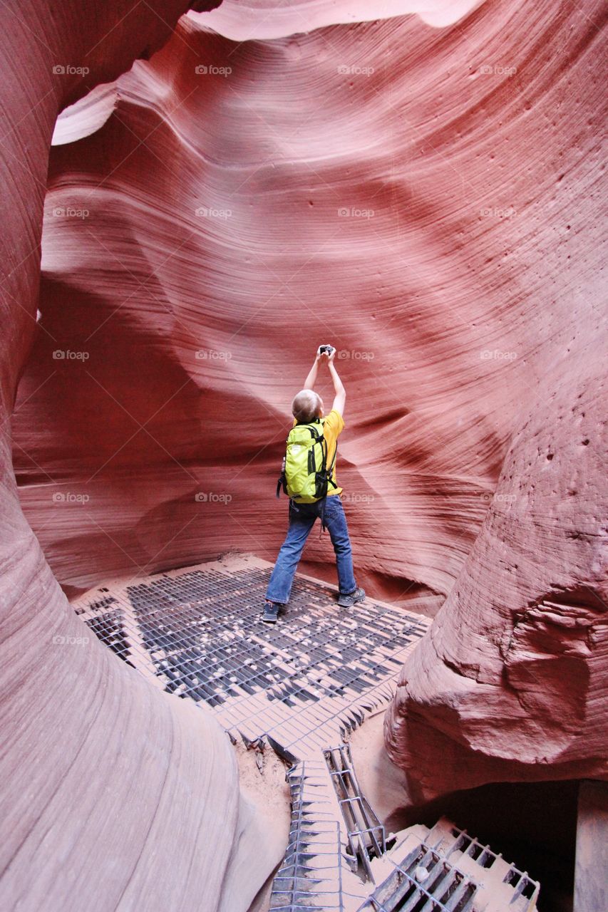 inside a canyon