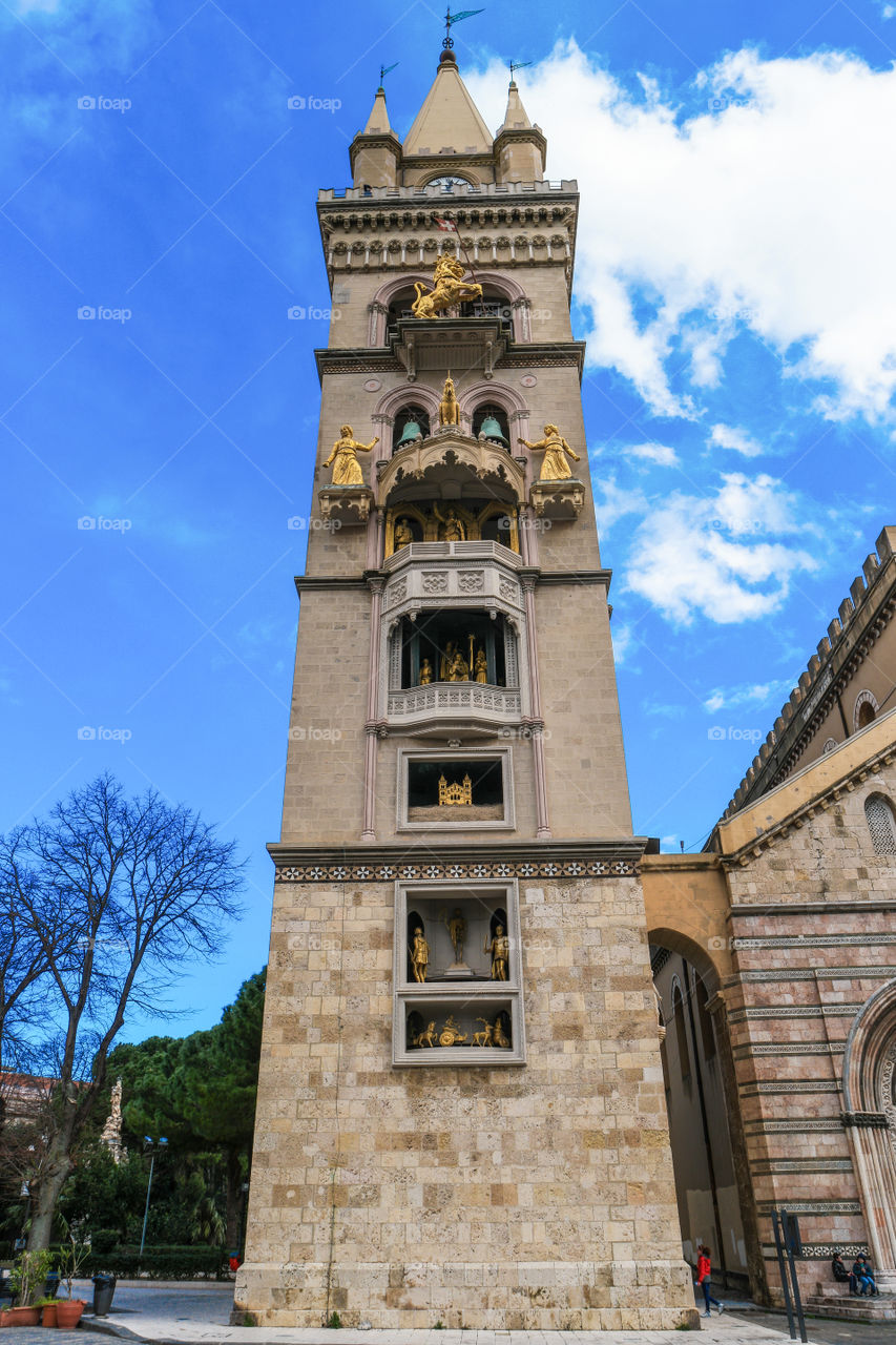 bell tower of messina