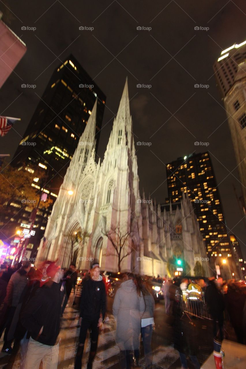 City, Street, Building, Festival, Light