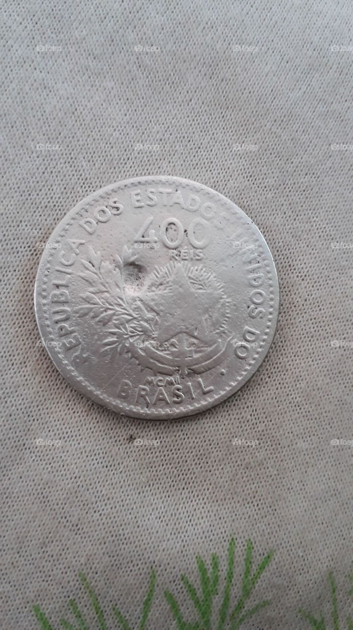 Moeda de 400 REIS DE 115 ANOS