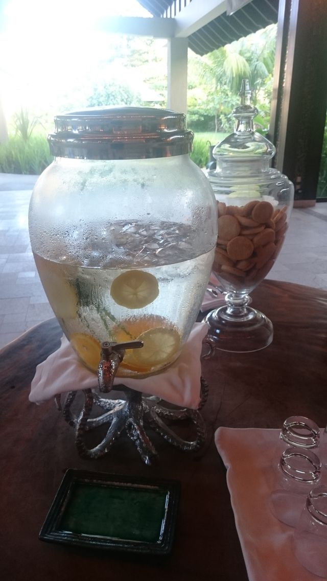 Fresh lemon water