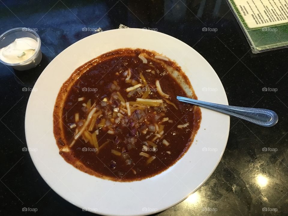 Bowl of chili