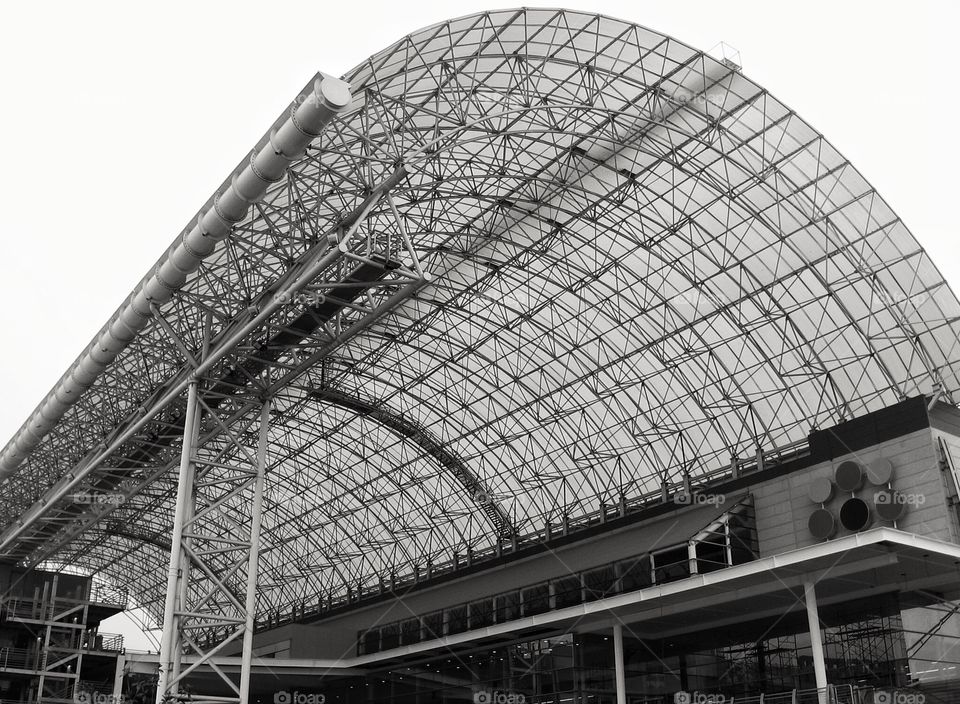 Architecture. Spaceframe Canopy