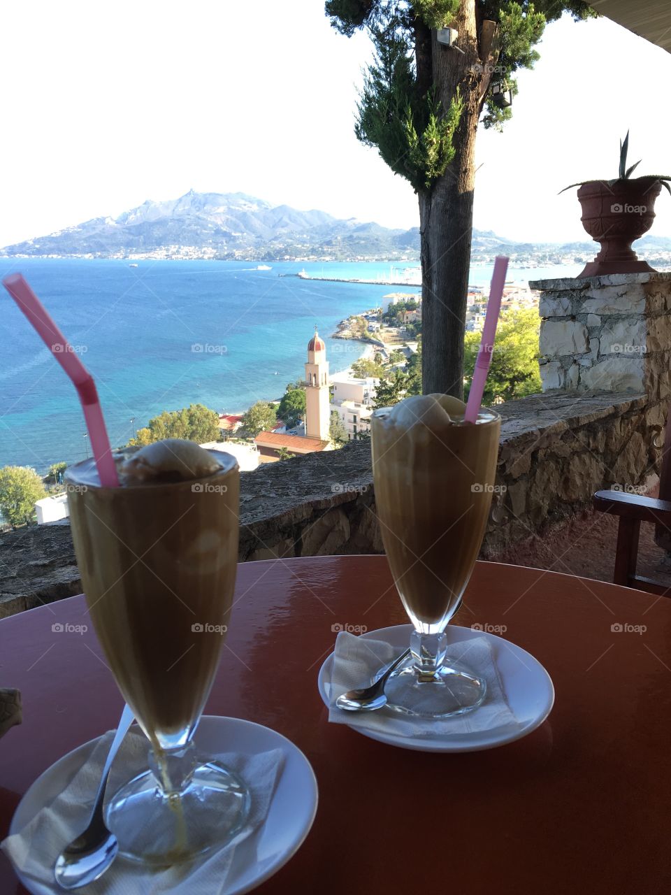 Coffedrink with view