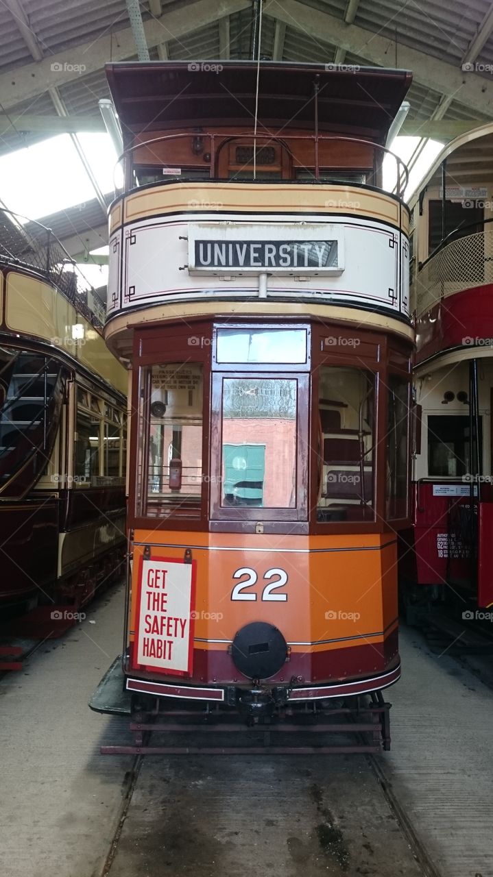 tram history . biggest collection of trams