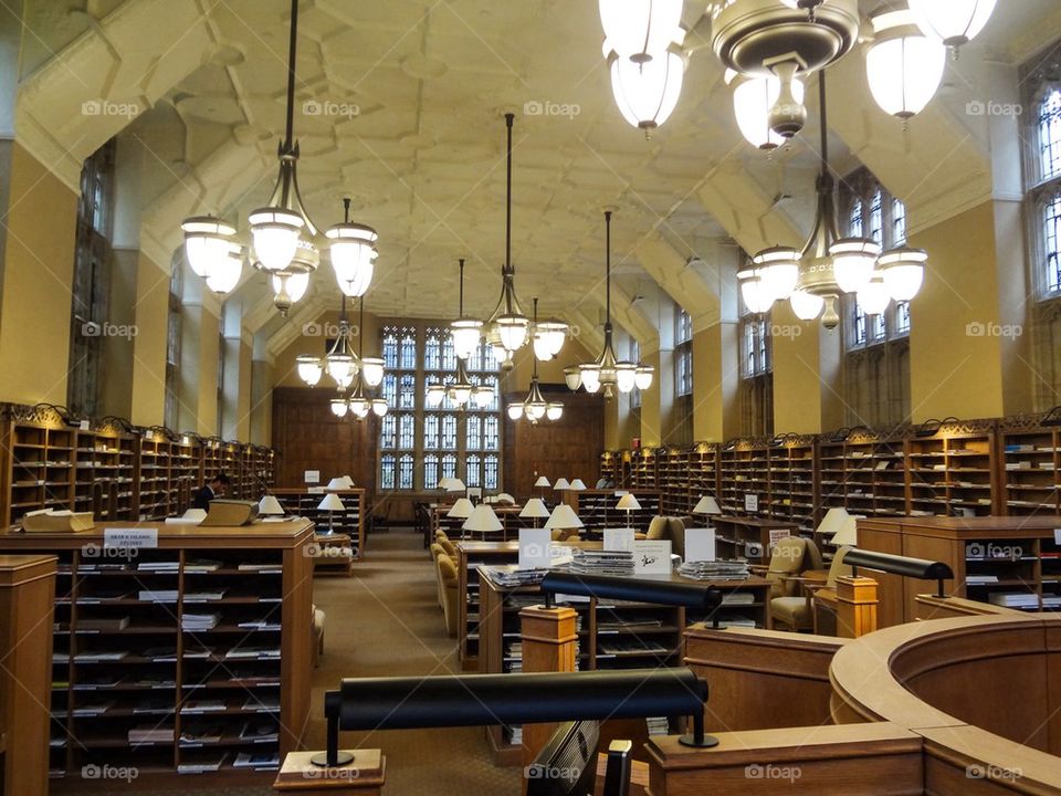 Sterling Library interior