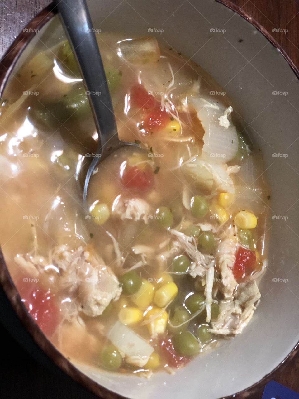 Chicken vegetable soup