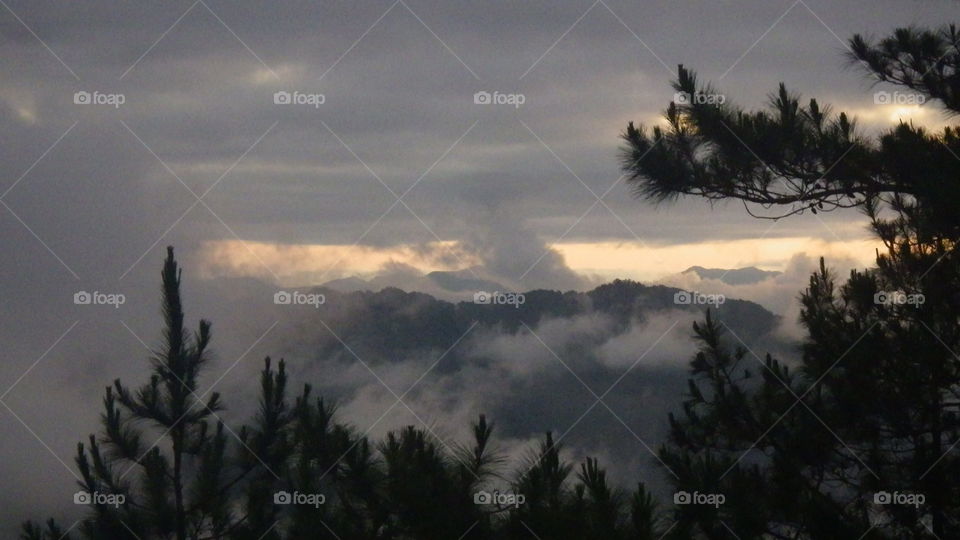 a view from Kiltepan peak