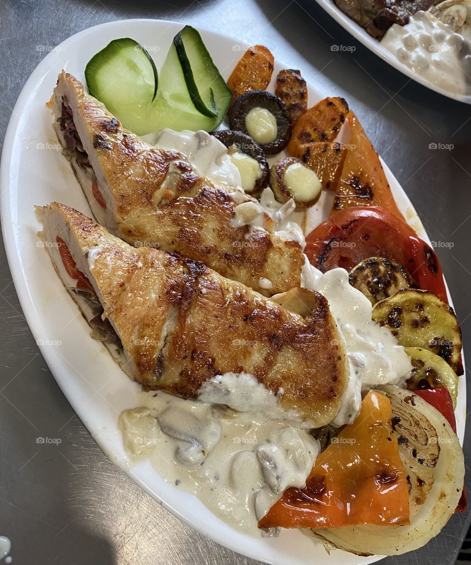 stuffed chicken breasts