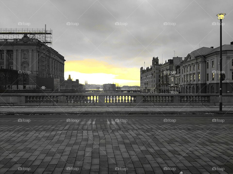 Another weird sunset.