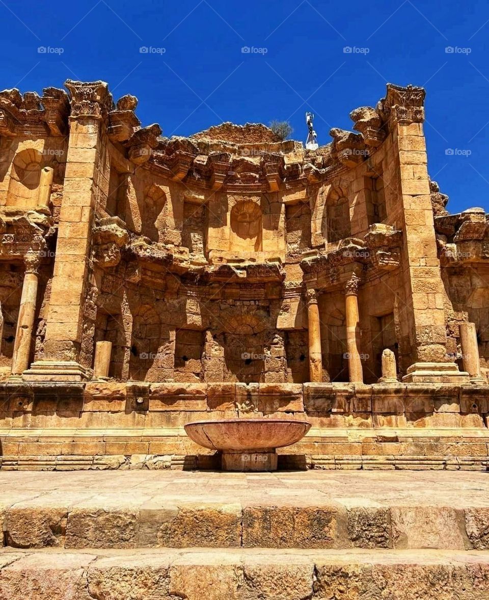 Jerash, the Roman city, ruins