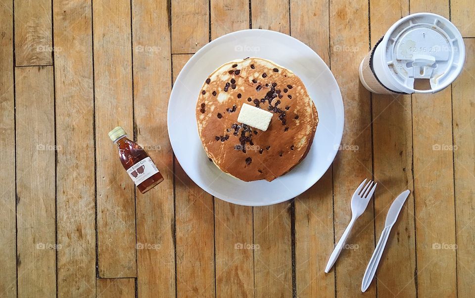 Sunday Morning Pancake and Coffee Brunch 
