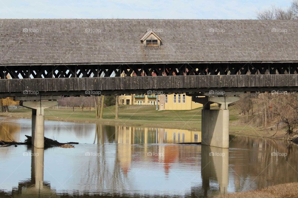 Covered bridge in Frankenmuth MI