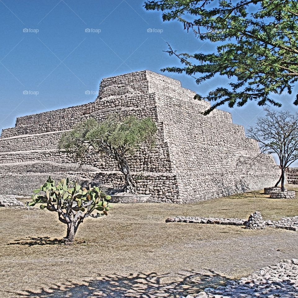 Pyramid near San Miguel de Allende