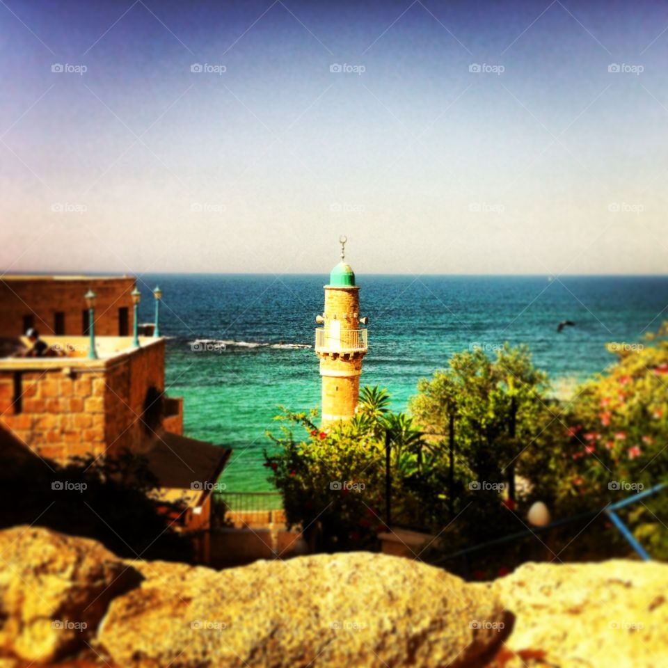 Mosque by the sea, Old Jaffa 