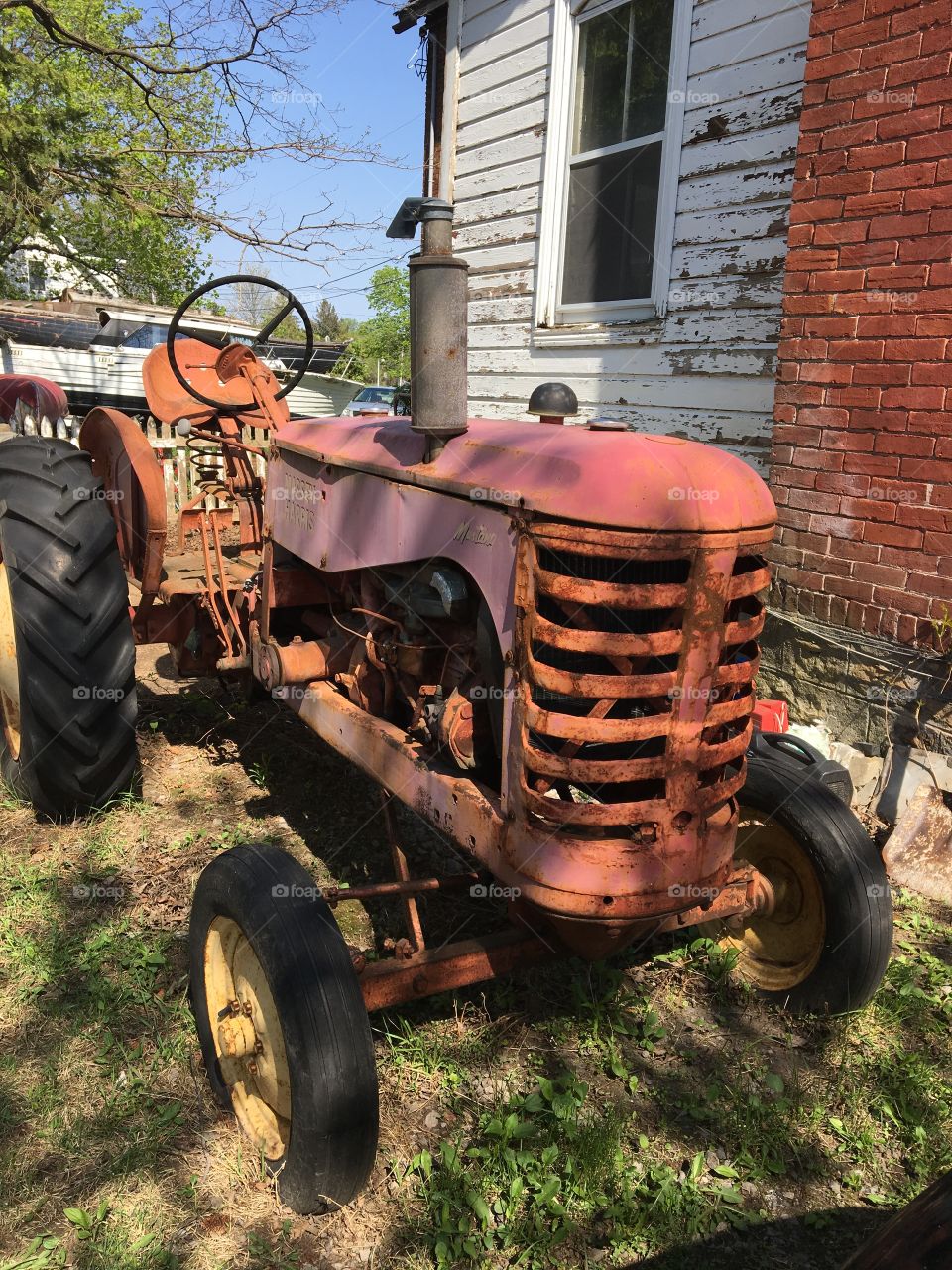Vintage tractor 