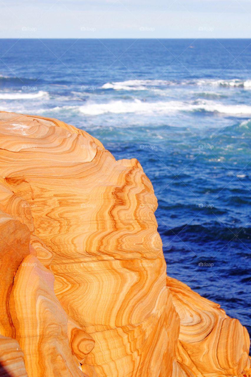 Sandstone near the sea