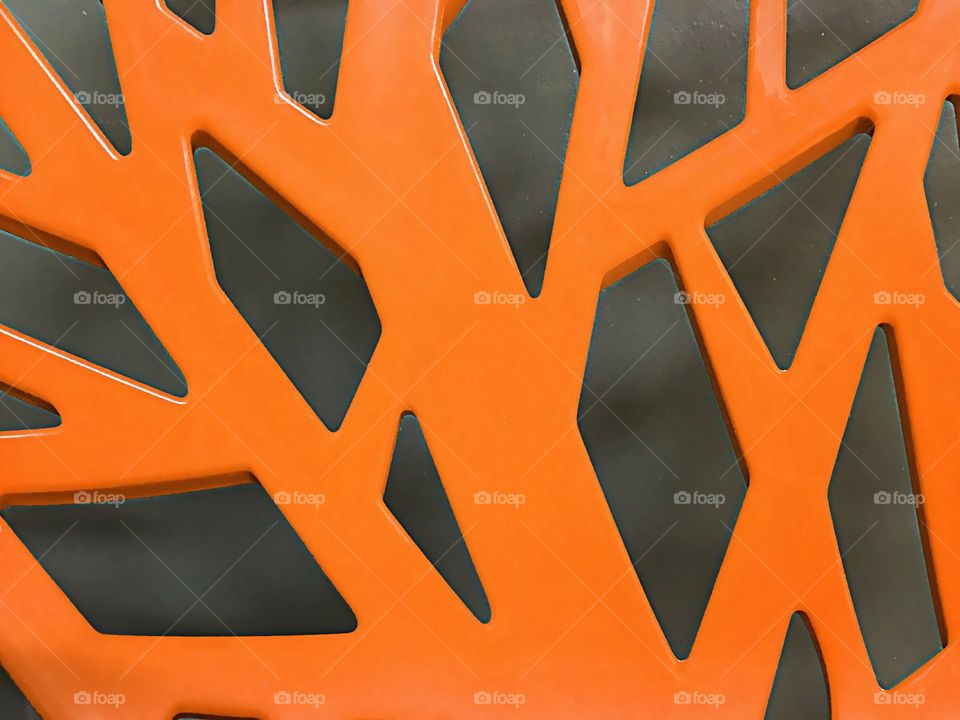 Orange story-chair