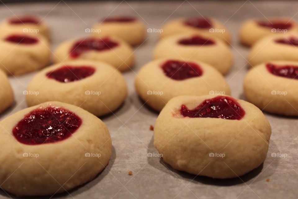 Jam cookies