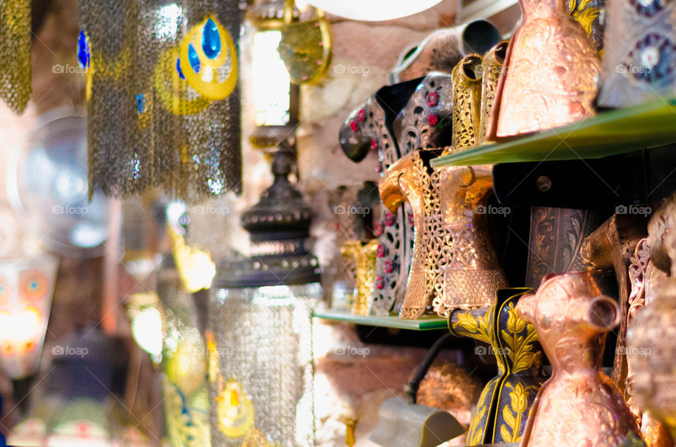Vintage Objects in Grand Bazaar, Istanbul