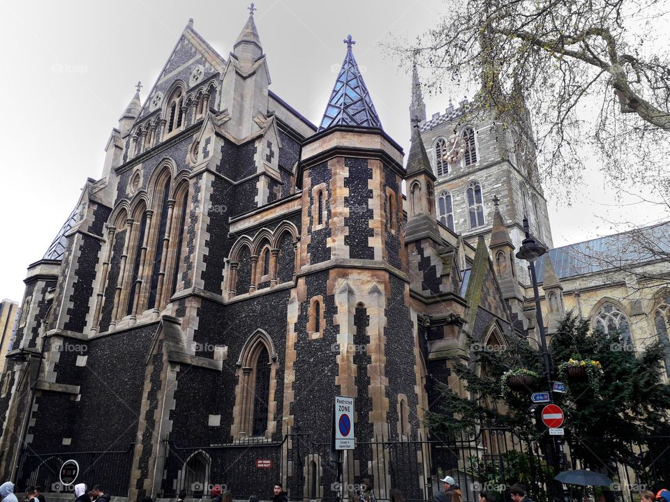 Gothic style cathedral with stunning architectre.