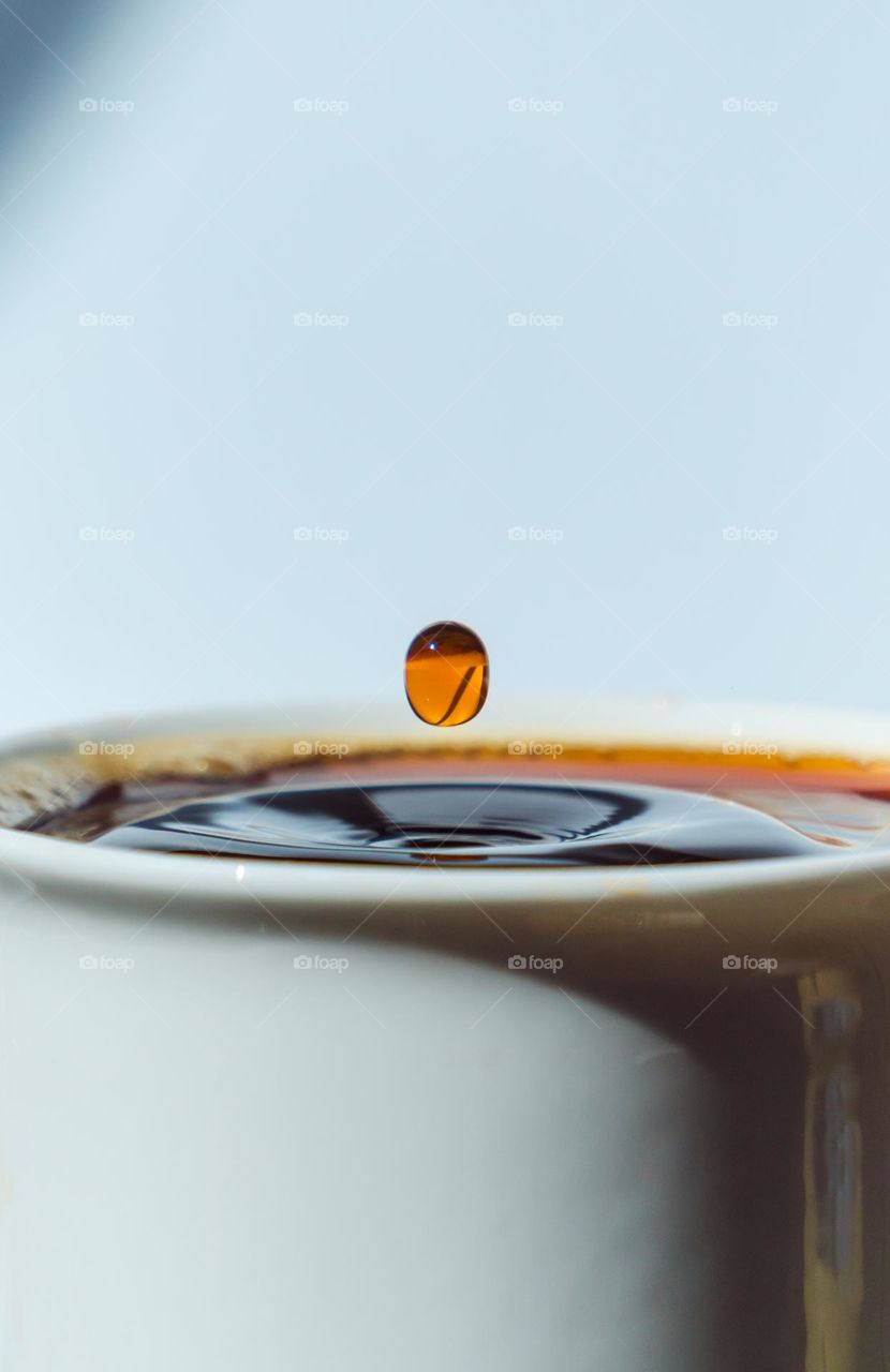 Coffee drop